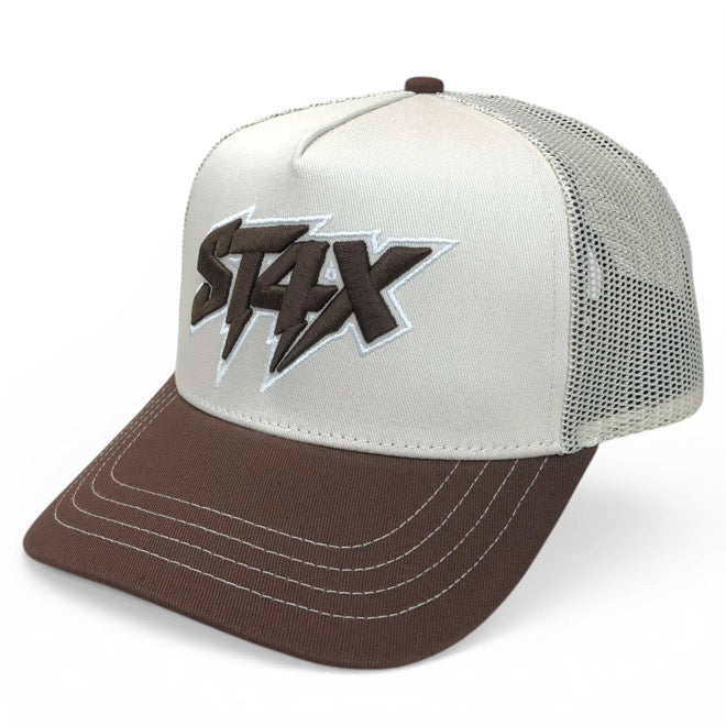 BROWN CREAM ST4X CAP