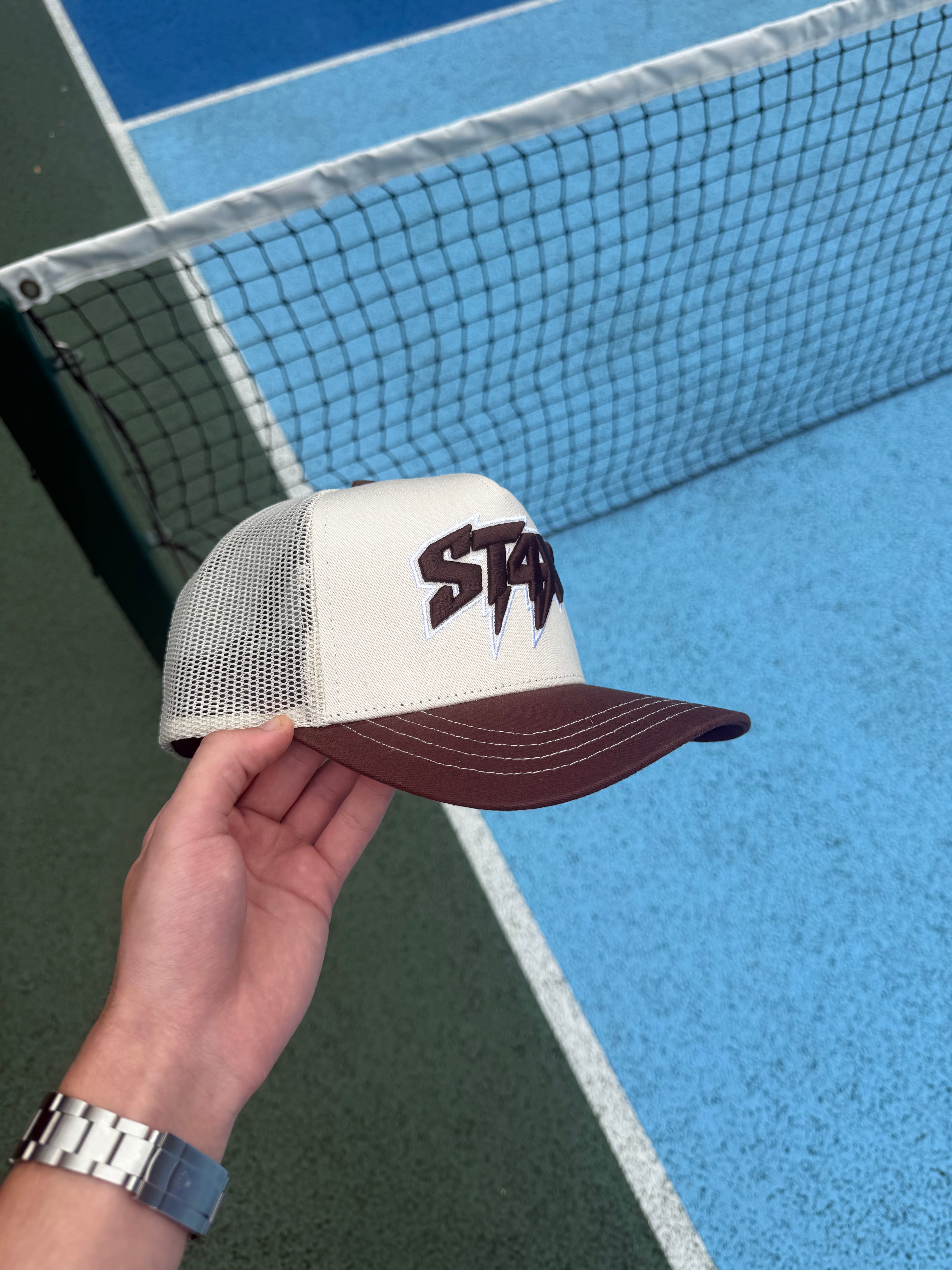 BROWN CREAM ST4X CAP