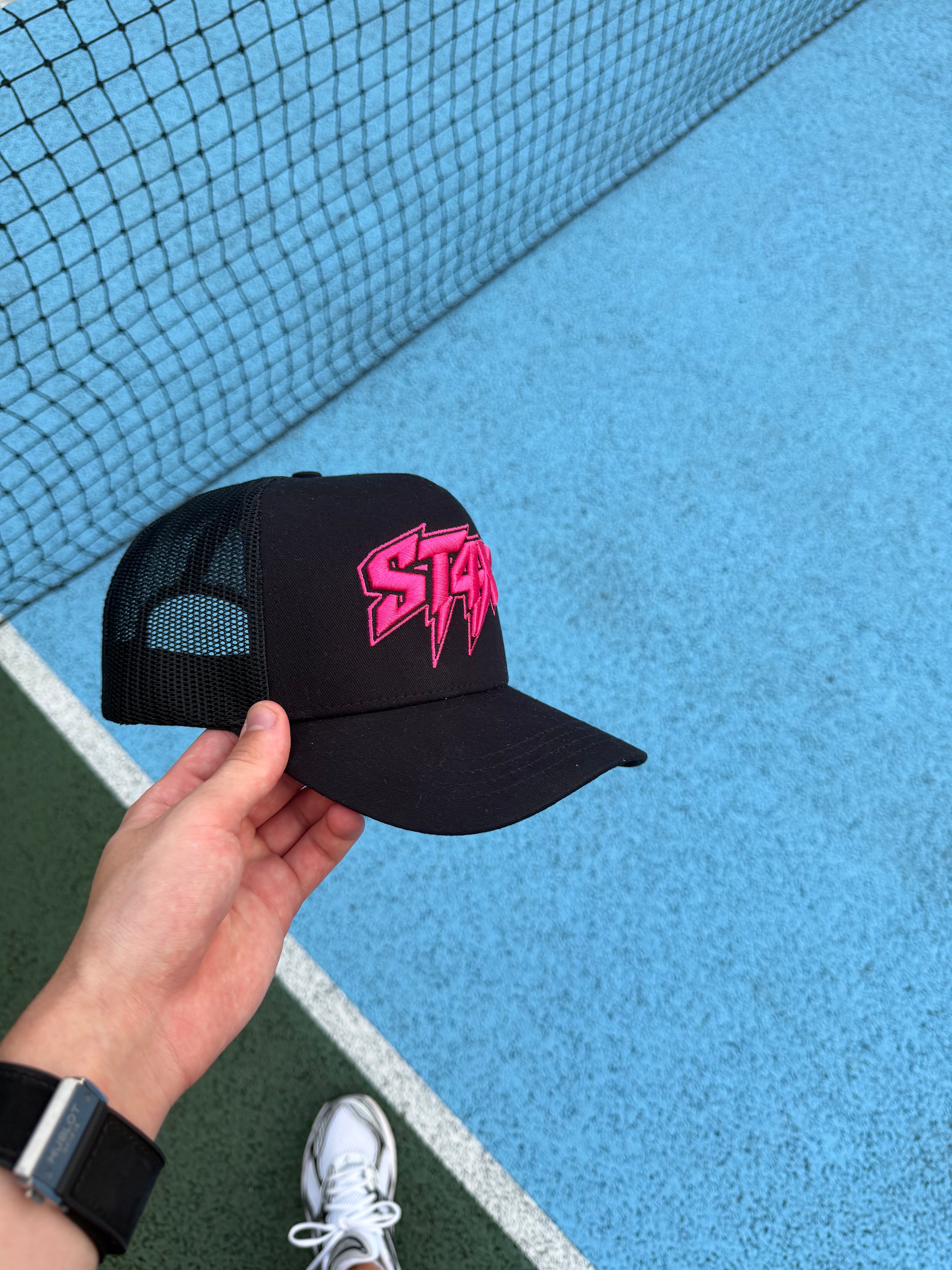 ST4X PINK LOGO CAP